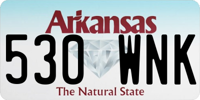 AR license plate 530WNK