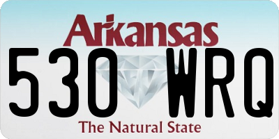 AR license plate 530WRQ