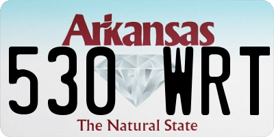 AR license plate 530WRT