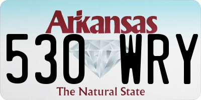 AR license plate 530WRY