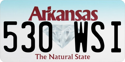 AR license plate 530WSI