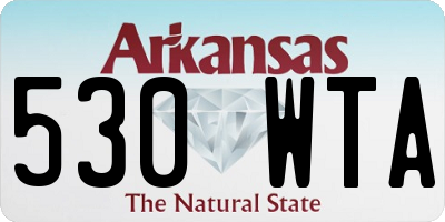 AR license plate 530WTA
