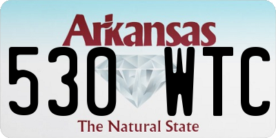 AR license plate 530WTC