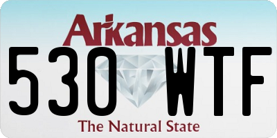 AR license plate 530WTF