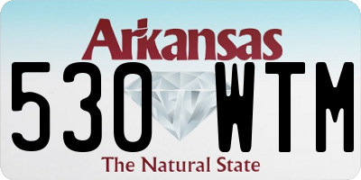 AR license plate 530WTM