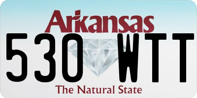 AR license plate 530WTT