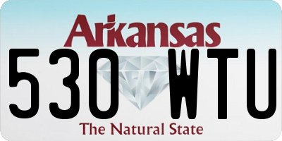 AR license plate 530WTU