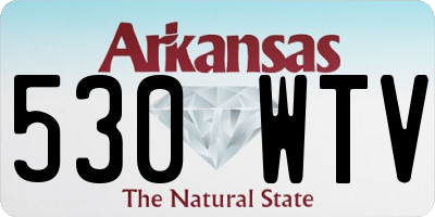 AR license plate 530WTV
