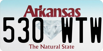 AR license plate 530WTW