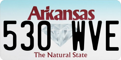 AR license plate 530WVE