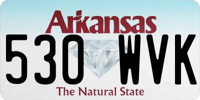 AR license plate 530WVK