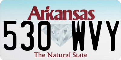 AR license plate 530WVY