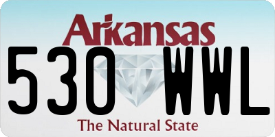 AR license plate 530WWL