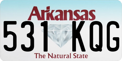AR license plate 531KQG