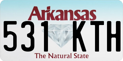 AR license plate 531KTH