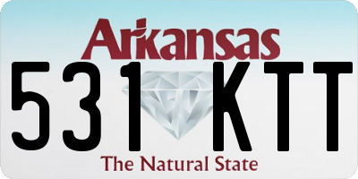 AR license plate 531KTT