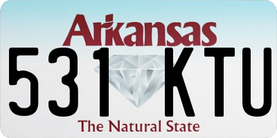 AR license plate 531KTU