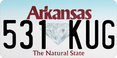 AR license plate 531KUG
