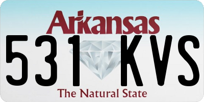 AR license plate 531KVS