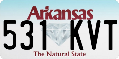 AR license plate 531KVT