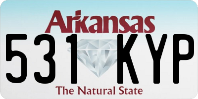 AR license plate 531KYP