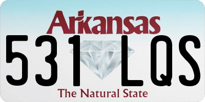 AR license plate 531LQS