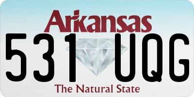 AR license plate 531UQG