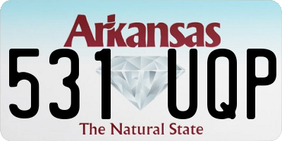 AR license plate 531UQP