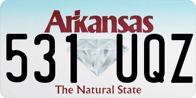 AR license plate 531UQZ