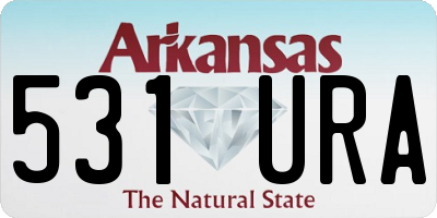 AR license plate 531URA