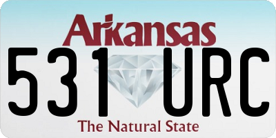 AR license plate 531URC