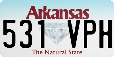 AR license plate 531VPH