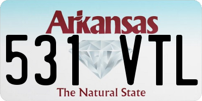 AR license plate 531VTL