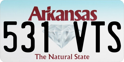 AR license plate 531VTS