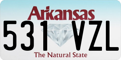 AR license plate 531VZL