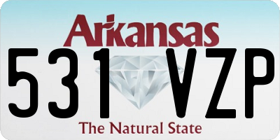 AR license plate 531VZP