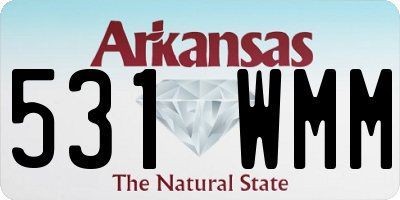 AR license plate 531WMM