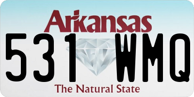 AR license plate 531WMQ