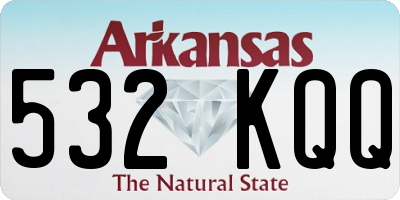 AR license plate 532KQQ