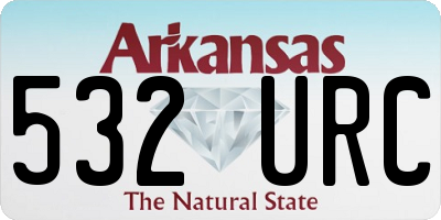 AR license plate 532URC