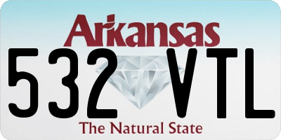 AR license plate 532VTL
