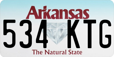 AR license plate 534KTG