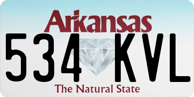 AR license plate 534KVL