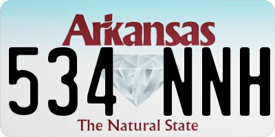AR license plate 534NNH