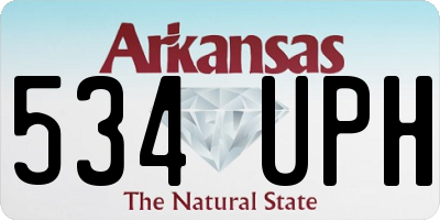 AR license plate 534UPH