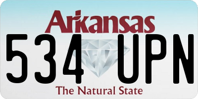 AR license plate 534UPN