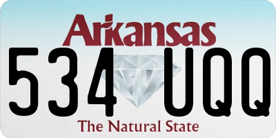 AR license plate 534UQQ