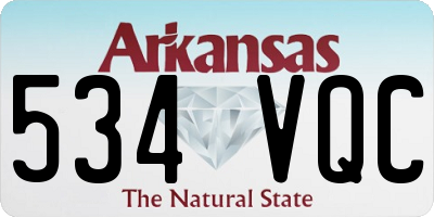 AR license plate 534VQC