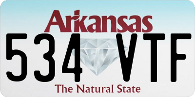 AR license plate 534VTF