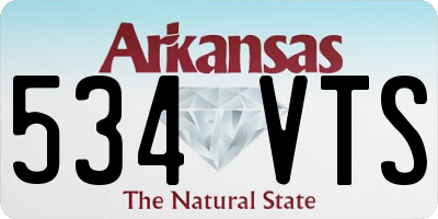 AR license plate 534VTS